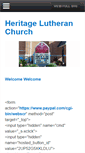 Mobile Screenshot of heritagelcmsvalpo.org
