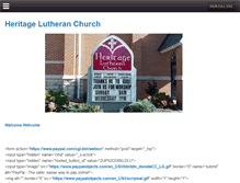 Tablet Screenshot of heritagelcmsvalpo.org